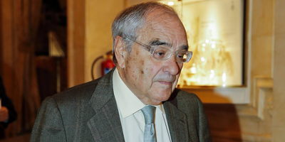 Rodolfo Martín Villa, abans de pronunciar una conferència el dia 6 de novembre. (Foto: EFE)
